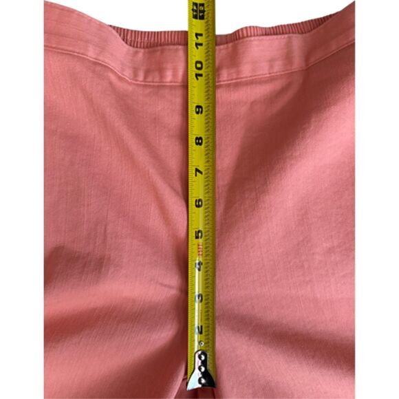 Alfred Dunner Coral Crop Pull-on Stretch Pants Size 10 - Picture 11 of 14